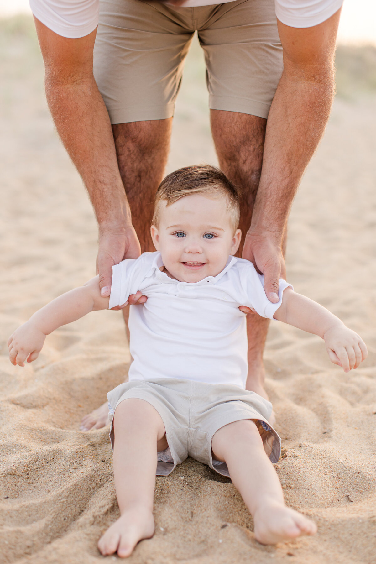 Virginia Beach family portrait session on the beach.-35