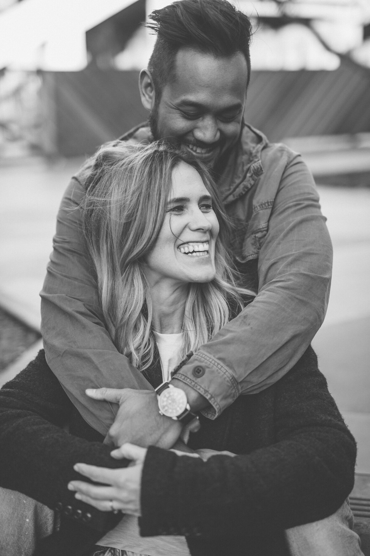 Downtown Los Angeles Engagement Photos-31