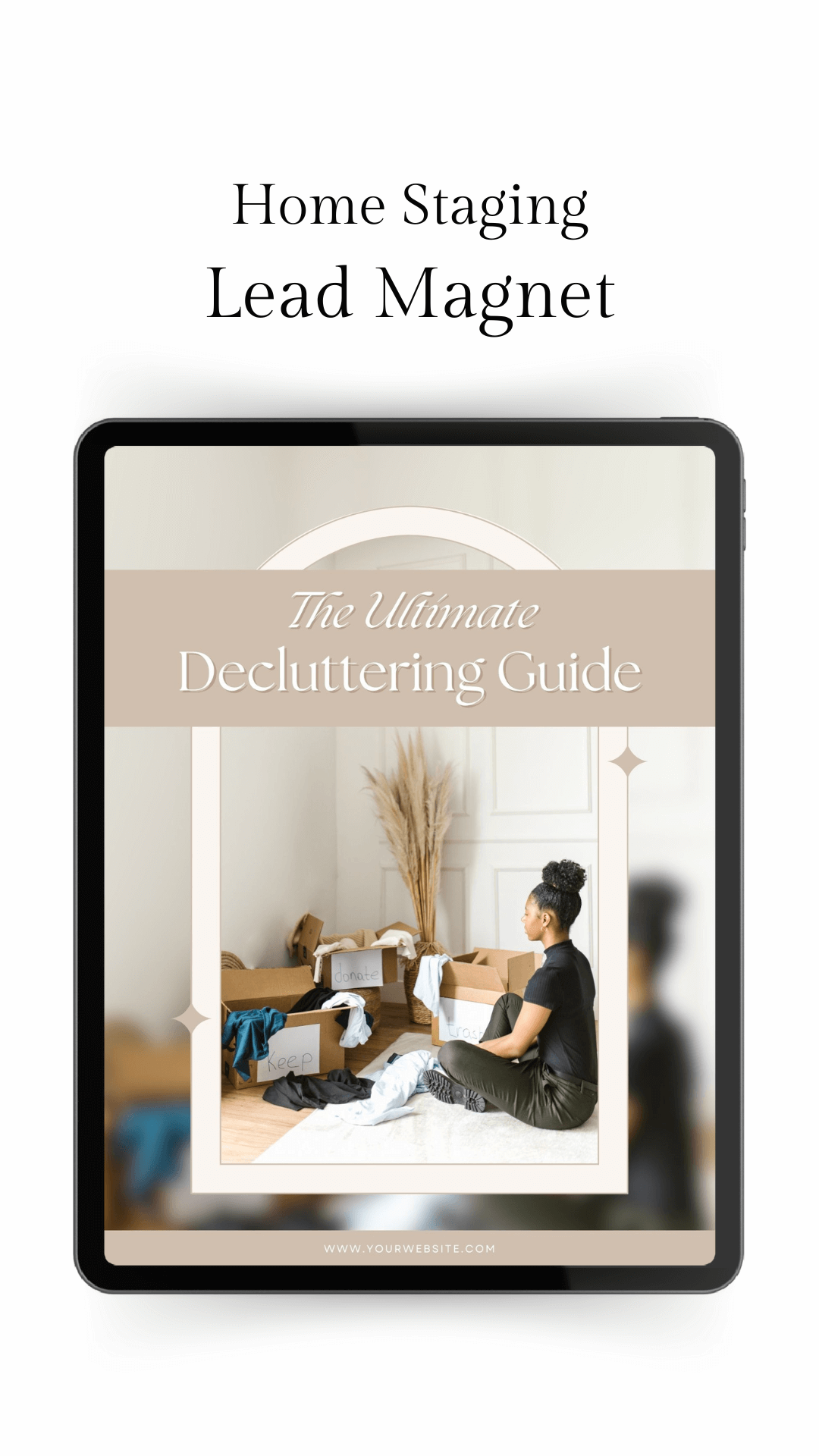 the social stager_decluttering guide_lead magnet
