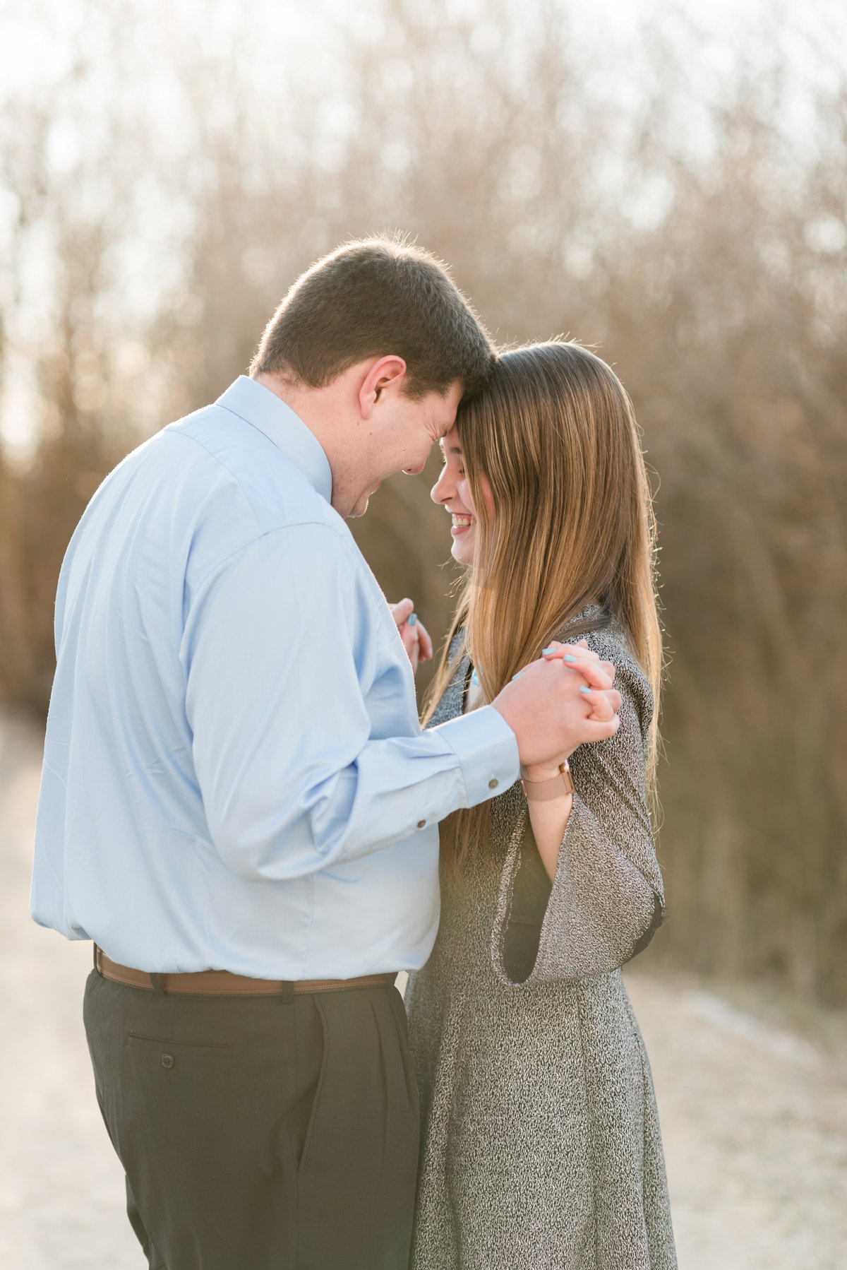 20190302 - Jannae and Forest Engagement Session 005 - A Winter Reid Merrill Park Engagement Session