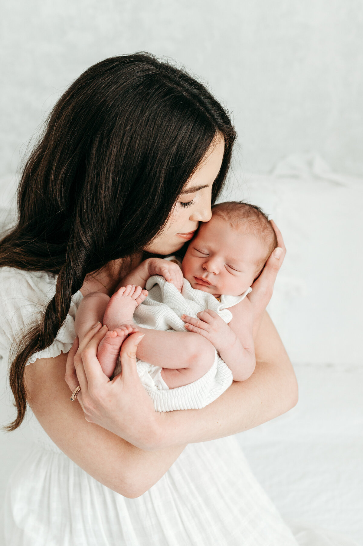 Baby Jonah Newborn photo session in Atlanta