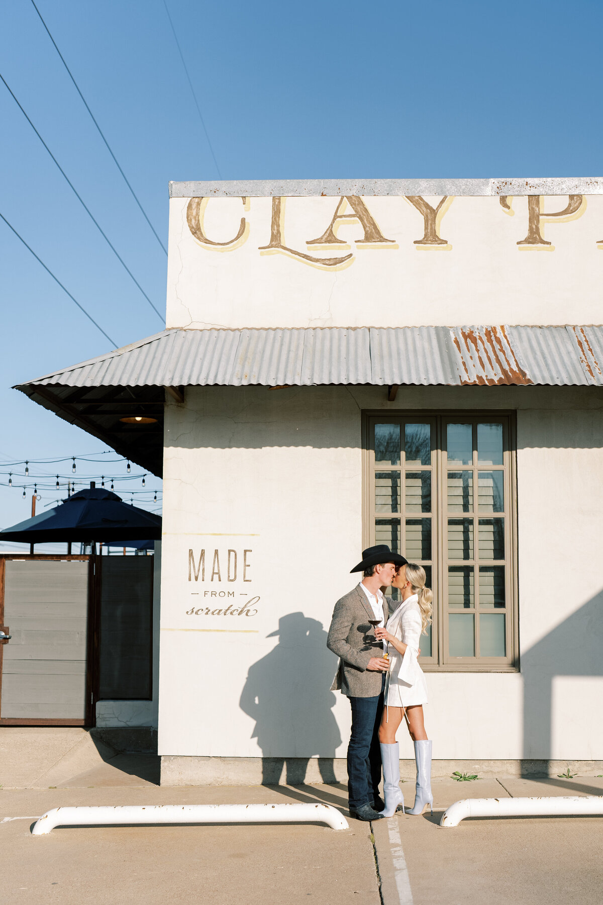 Rehearsal dinner at Clay Pigeon in Fort Worth, TX