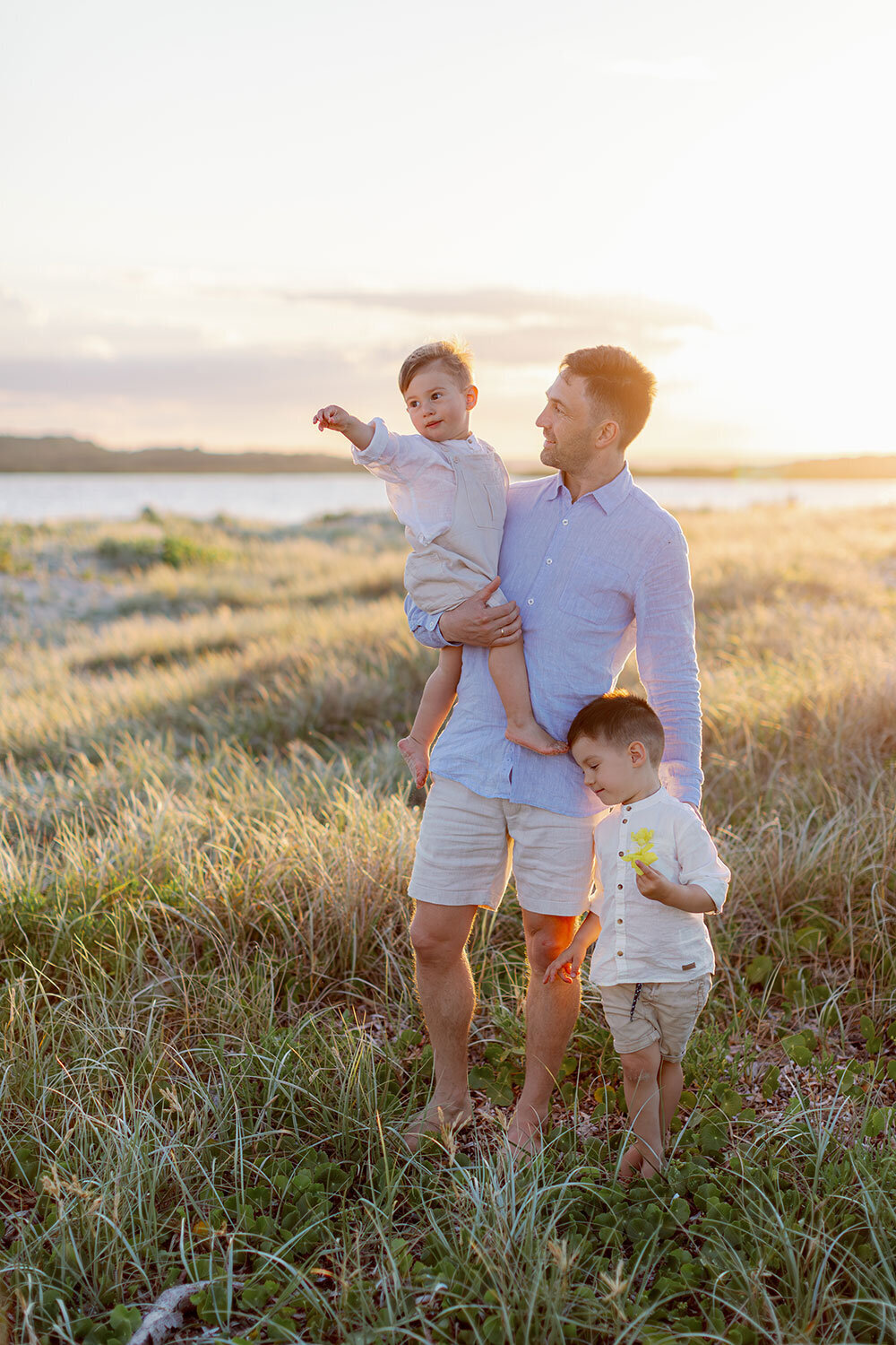 Family photography kurnell sunset