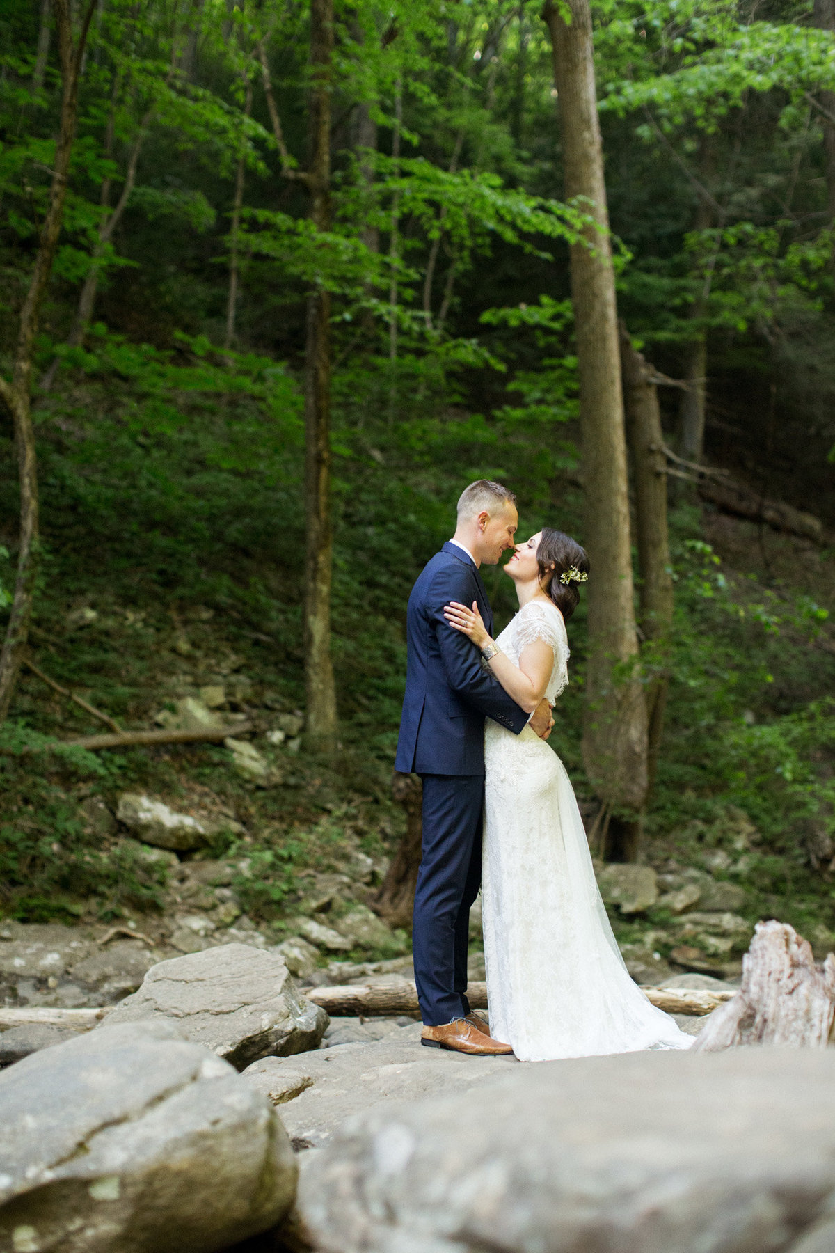 Romantic wedding elopement photography by destination elopement photographer Rebecca Cerasani