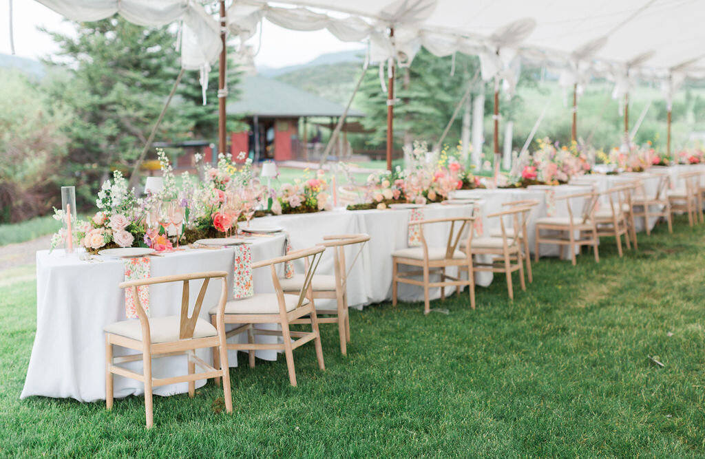 Steamboat Springs floral wedding