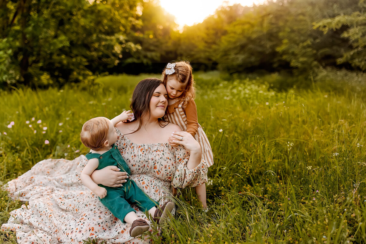 Intimate Family Session | Burleson, Texas Family and Newborn Photographer