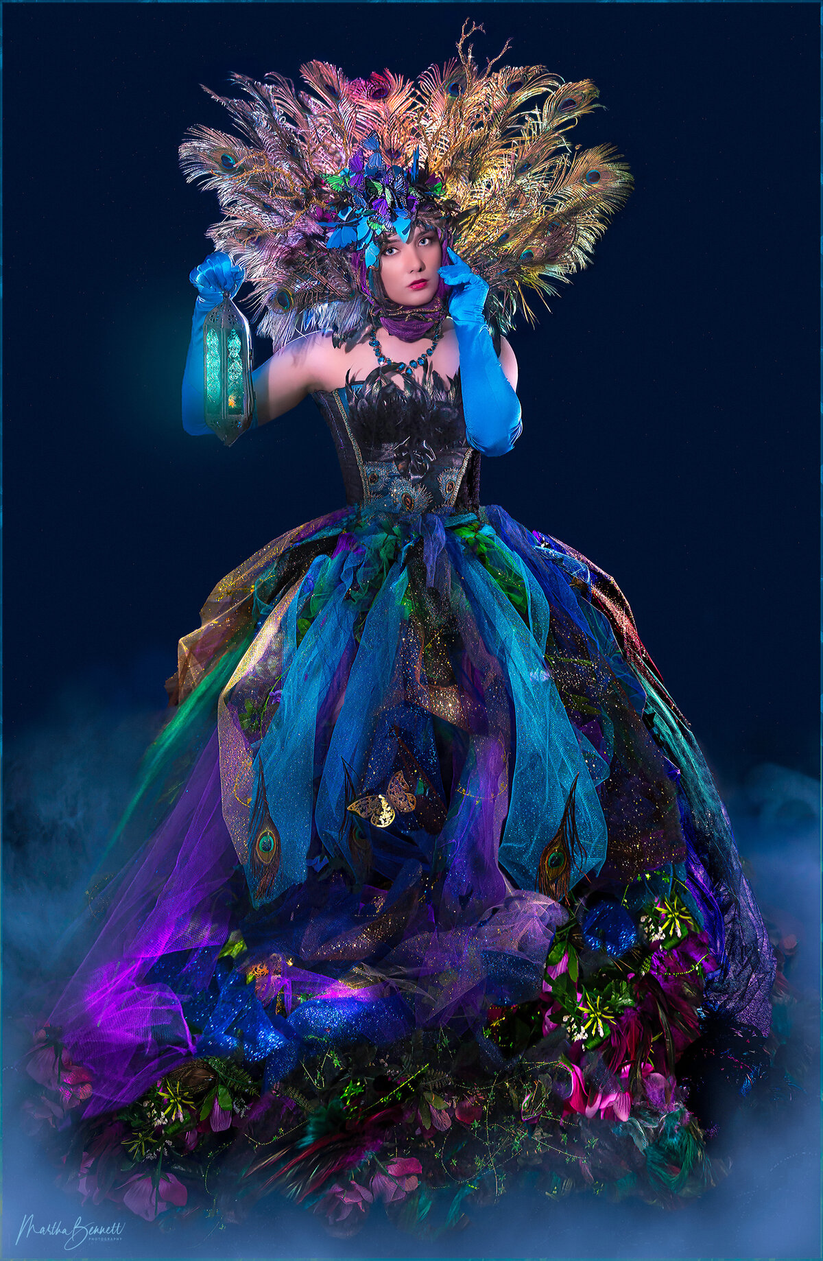 PEACOCK PRINCESS LAURYN TEVEBAUGH WITH LANTERN NEW EDITS 2024jpg