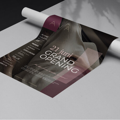 Flyer en drukwerk verzorging door BURO M design in Veenendaal