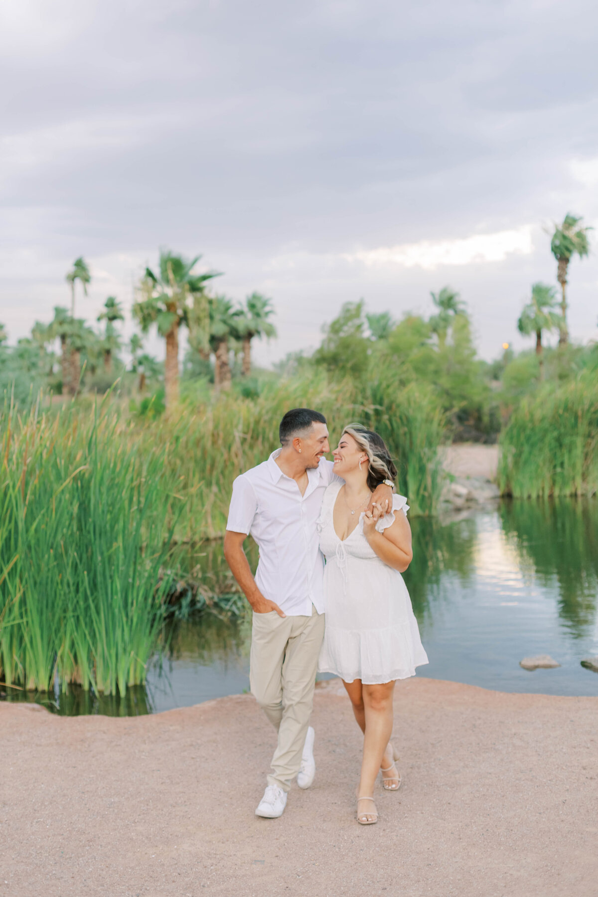 Capture your love in style with a modern engagement session at The Scott Resort & Spa in Scottsdale. This gallery features chic decor, tropical-inspired settings, and the sophisticated ambiance that makes for a unique and beautiful engagement shoot.
