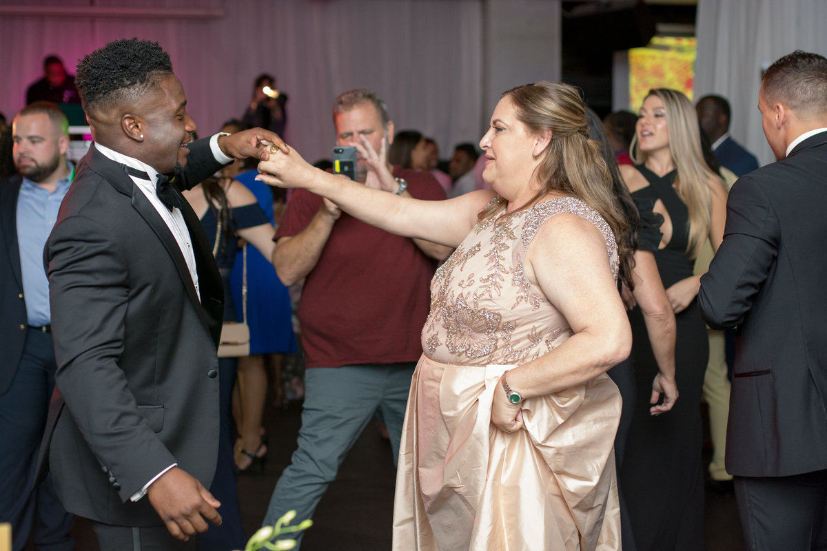 NFL Miami Dolphins Brandon Radcliff ShaKyra Radcliff Briza on the Bay Wedding Andrea Arostegui Photography-274