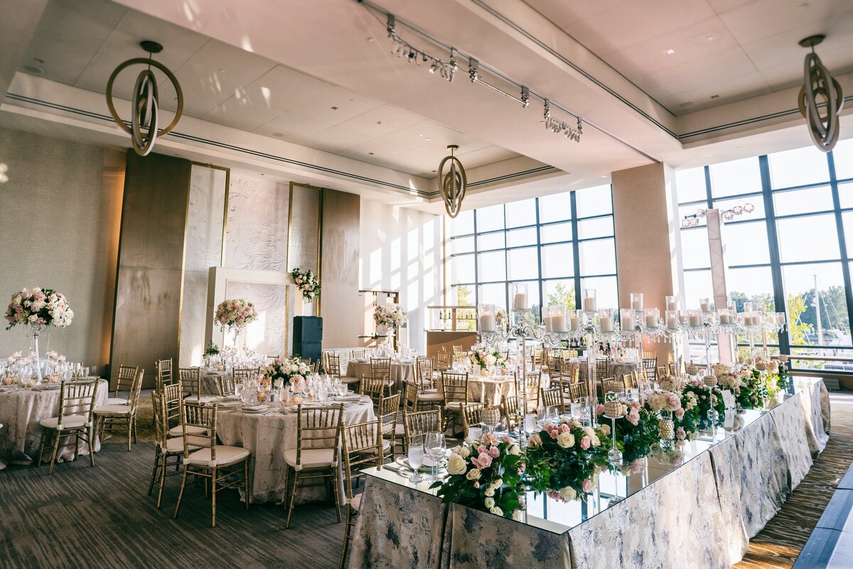 Modern Glamour at Wharf Intercontinental DC Wedding Planners