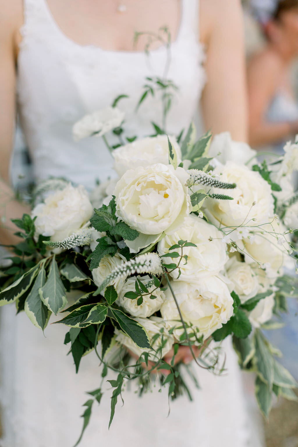 bridal bouquet by wedding florist