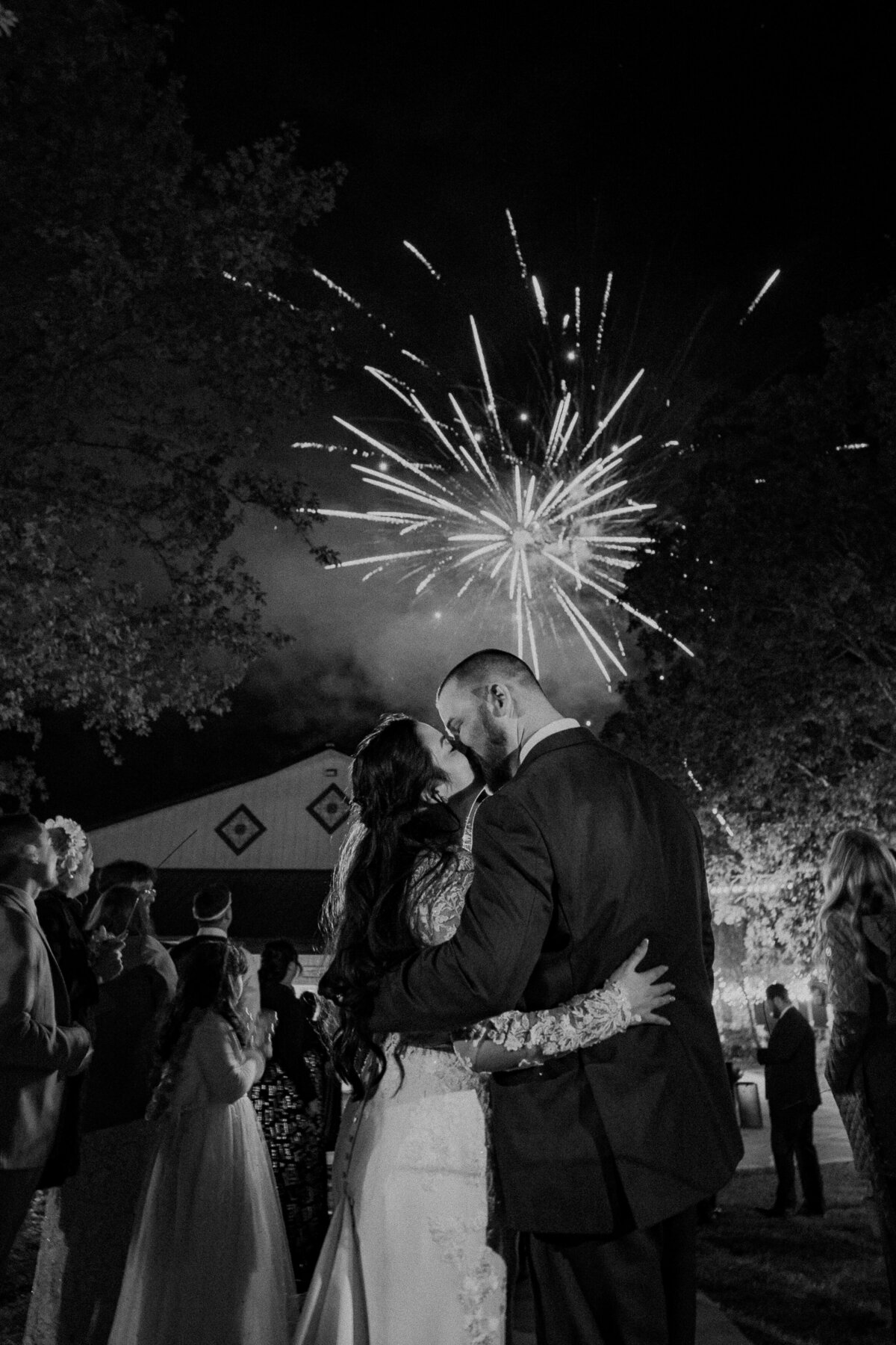 firework wedding exit -4