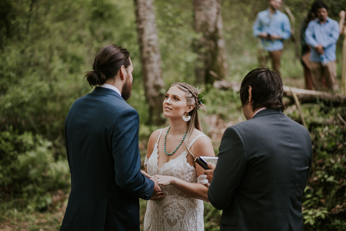 Creekside-Covid-Wedding-In-the-Woods-85