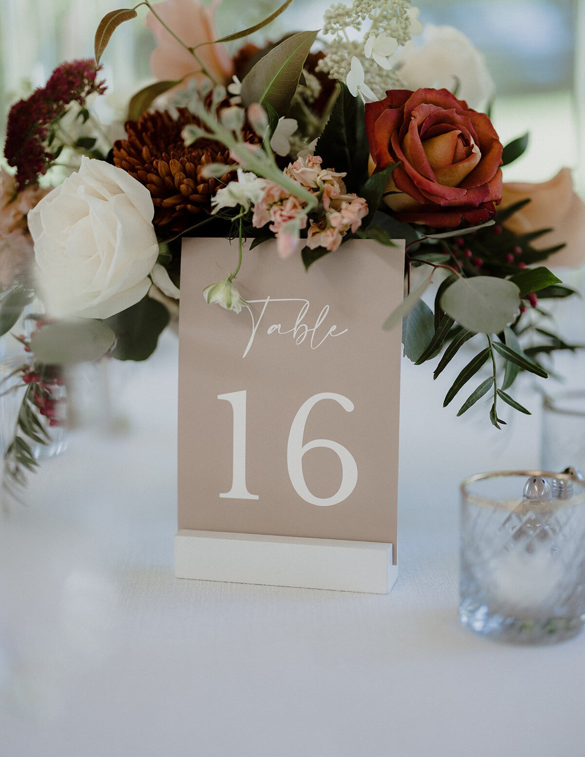 Inns of Aurora Verve Event Co. Finger Lakes Wedding Table Numbers The Kruks Photography-502