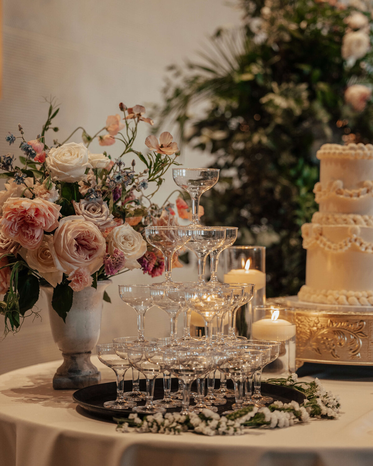 The Palm Event Center - Livermore Wedding - Bay Area Wedding Florist (1213)