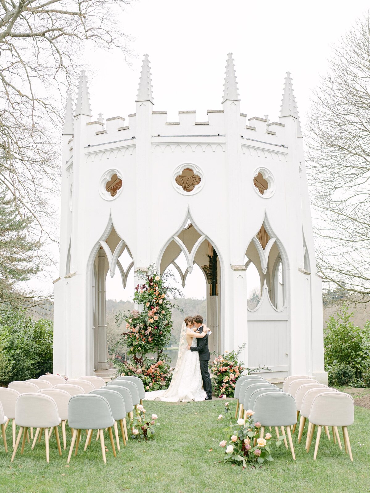 Painshill Surrey Bridgerton Wedding Photographer-152