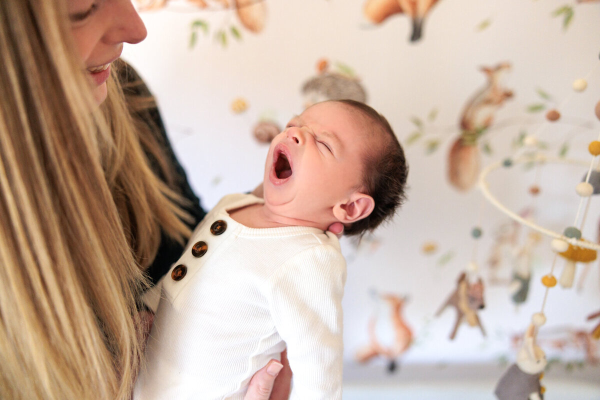 atherton family session in home newborn photographer