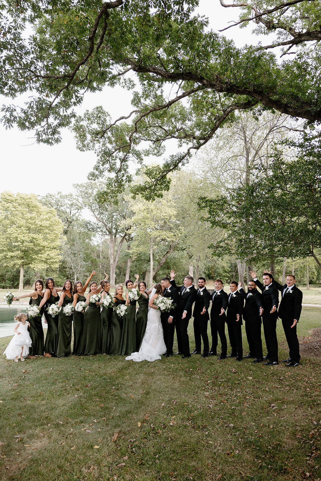 Brighter Daze Wedding Newark Illinois Bridal Party