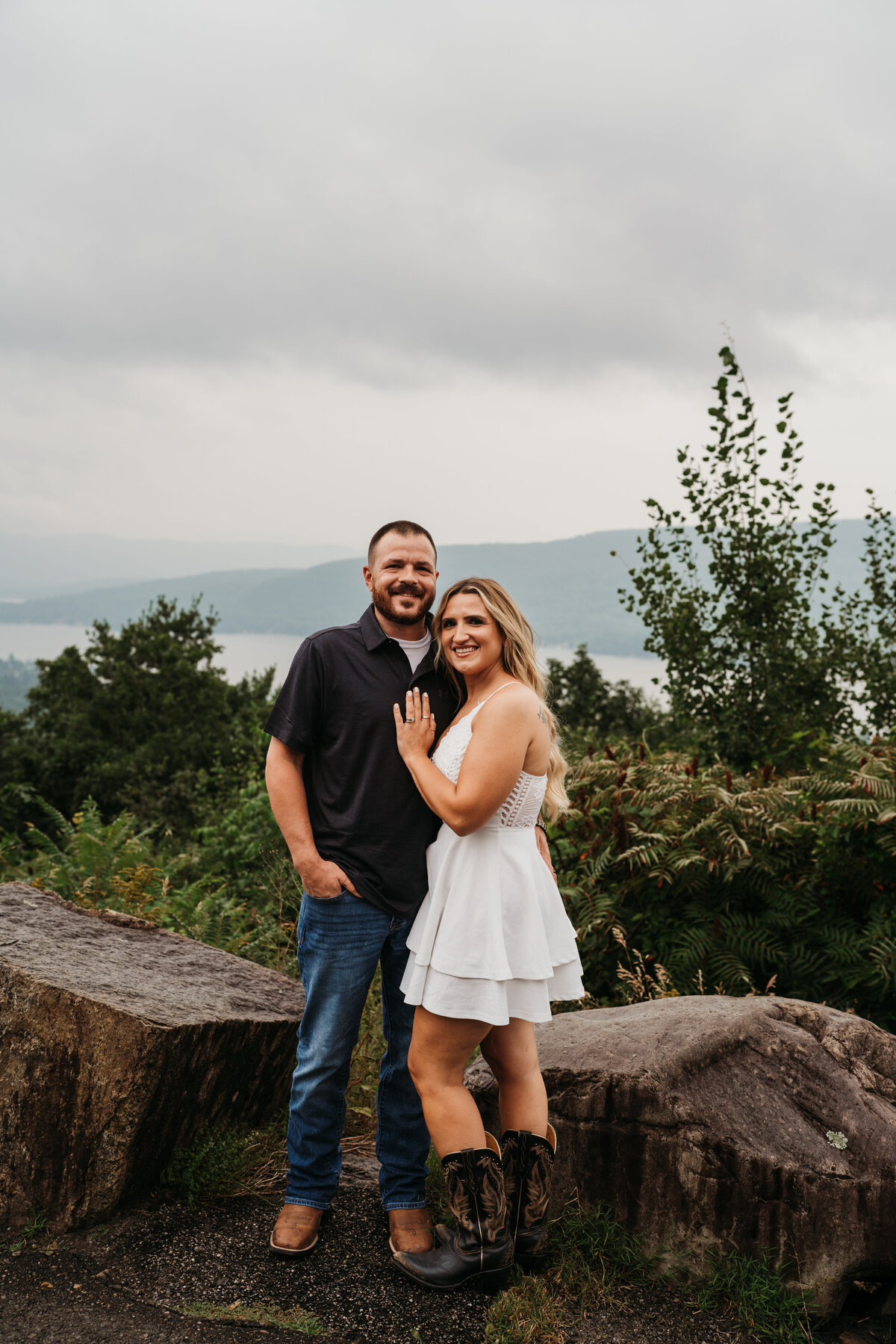 Colleen + Cody _ Lake George _ Santana Block Photography _ 002