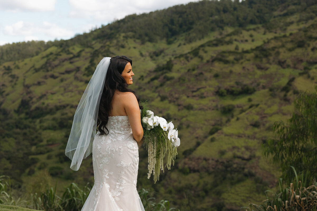 Waialua Valley Farms Wedding Venue Oahu Hawaii J+B 2024 Kendra Sutton Photography _ksuttonphoto-291