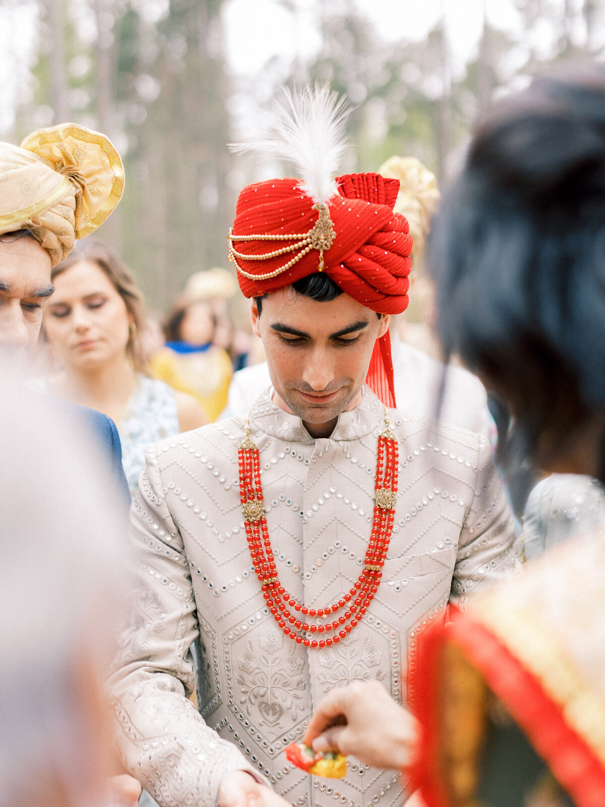 Prianka + Alex - Hindu Wedding 9 - Parents greeting