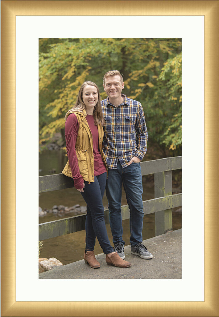 Framed Family Portrait Nature Park