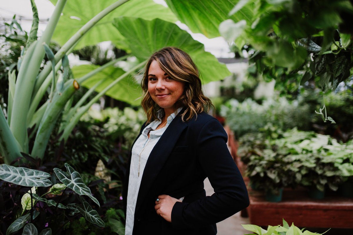 botanic gardens headshot in Denver CO