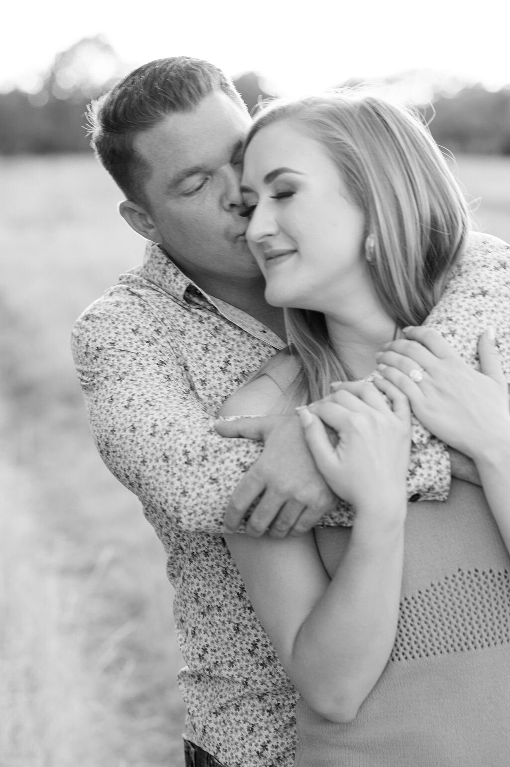 Engagement portraits on family ranch9