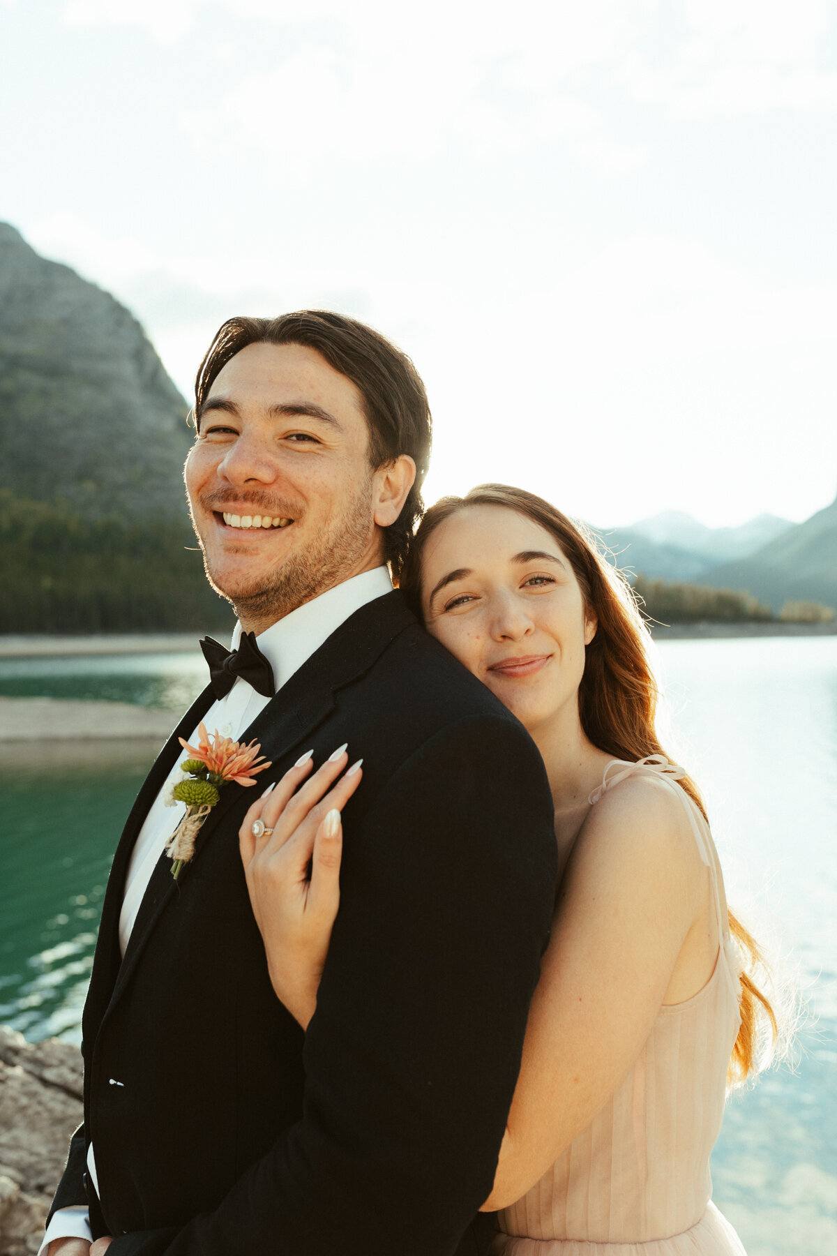 lake-minnewanka-banff-alberta-elopement| Ashley Seinen Photo-132
