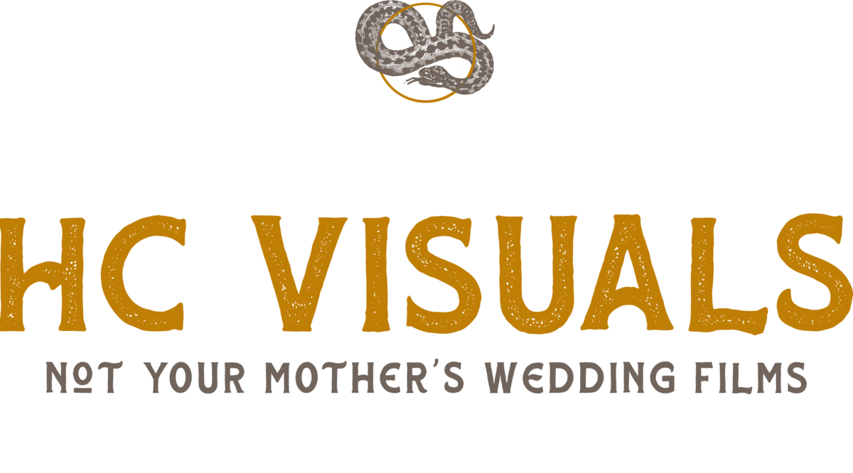 Bride and Groom celebrating with their bridal party captured by alternative wedding videographer