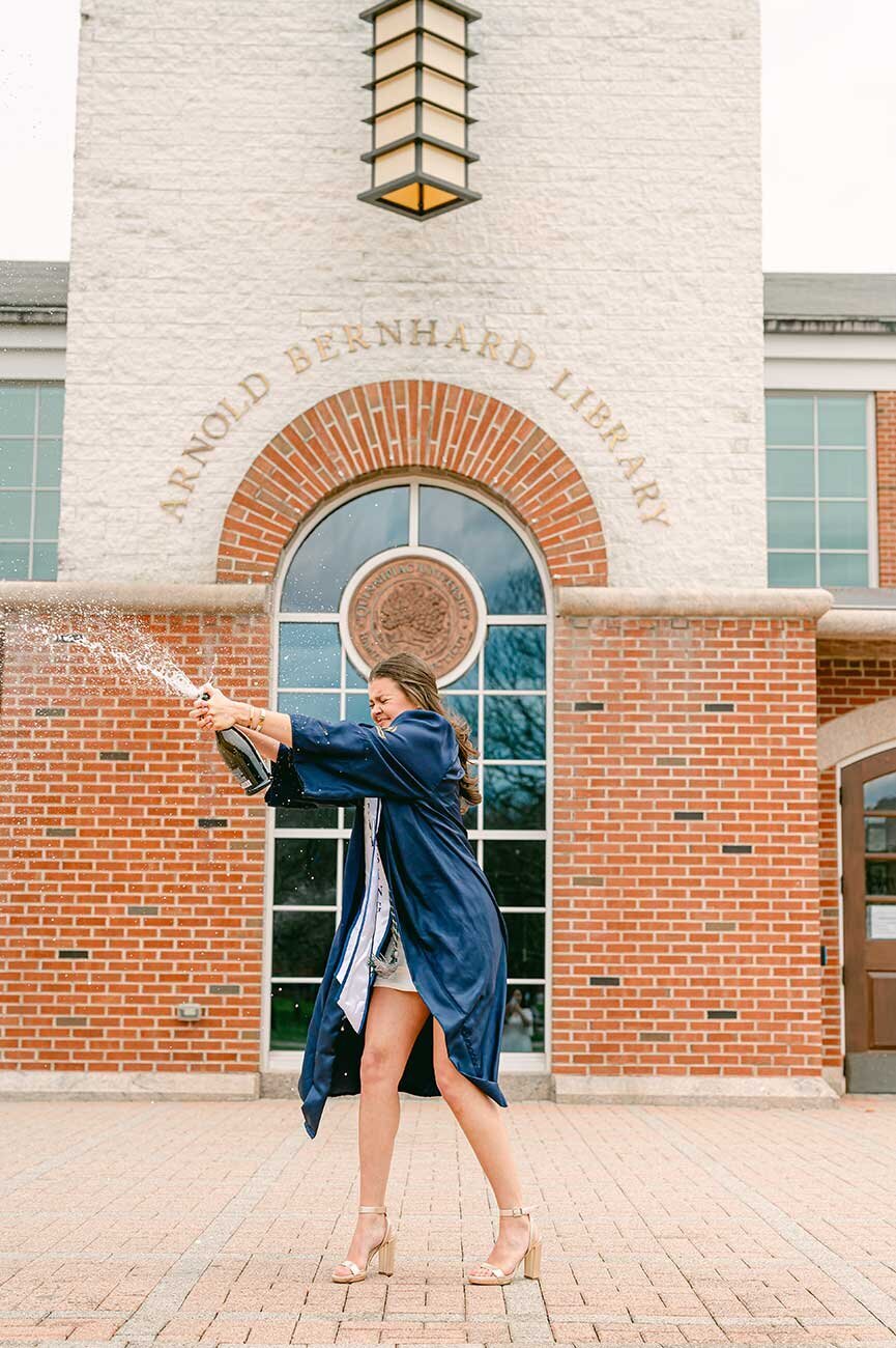 Quinnipiac Cap and Gown Photos