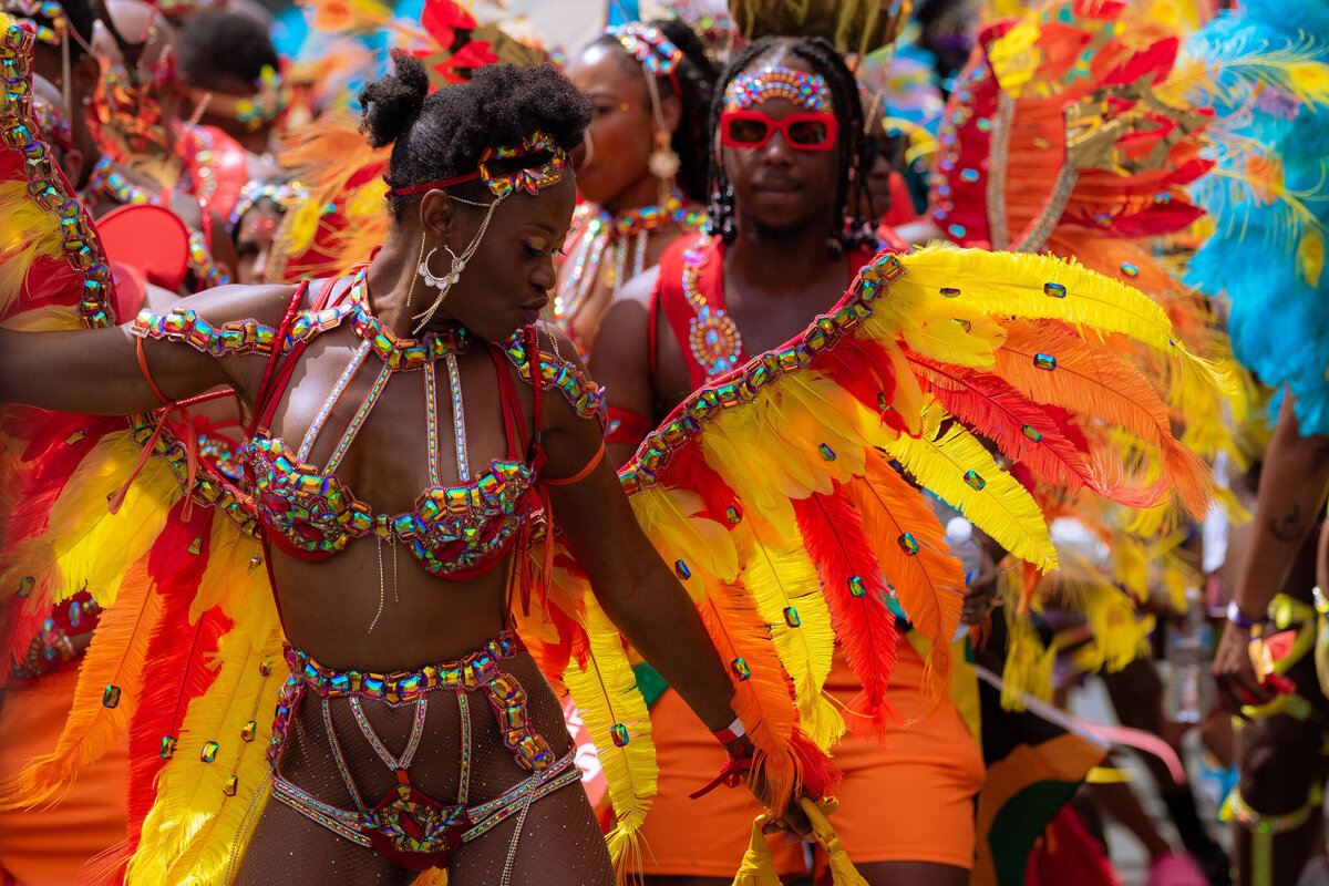 Photos of Masqueraders from Toronto Carnival 2023 - Sunlime Mas Band - Medium Band of The Year 2023-154