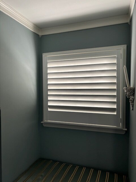 Norman wood shutter panel