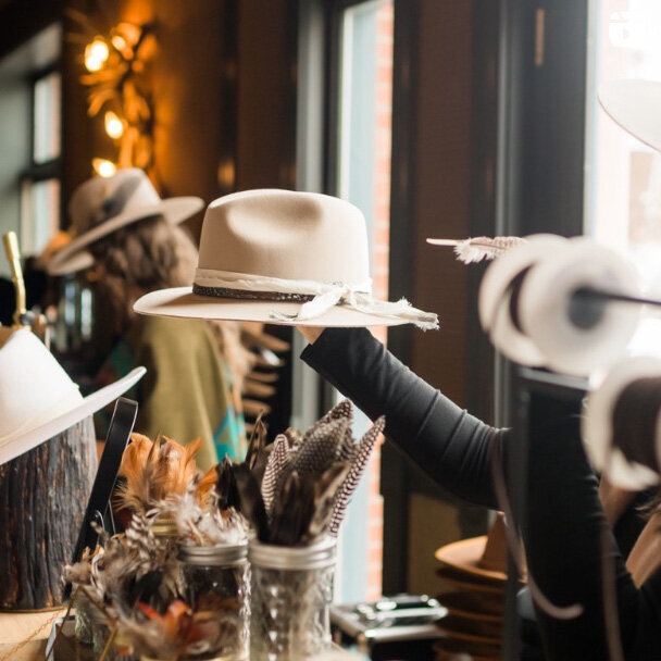 Custom Gifting Experience - Cowboy Theme Hat Bar by Headwest Branding Bar 5