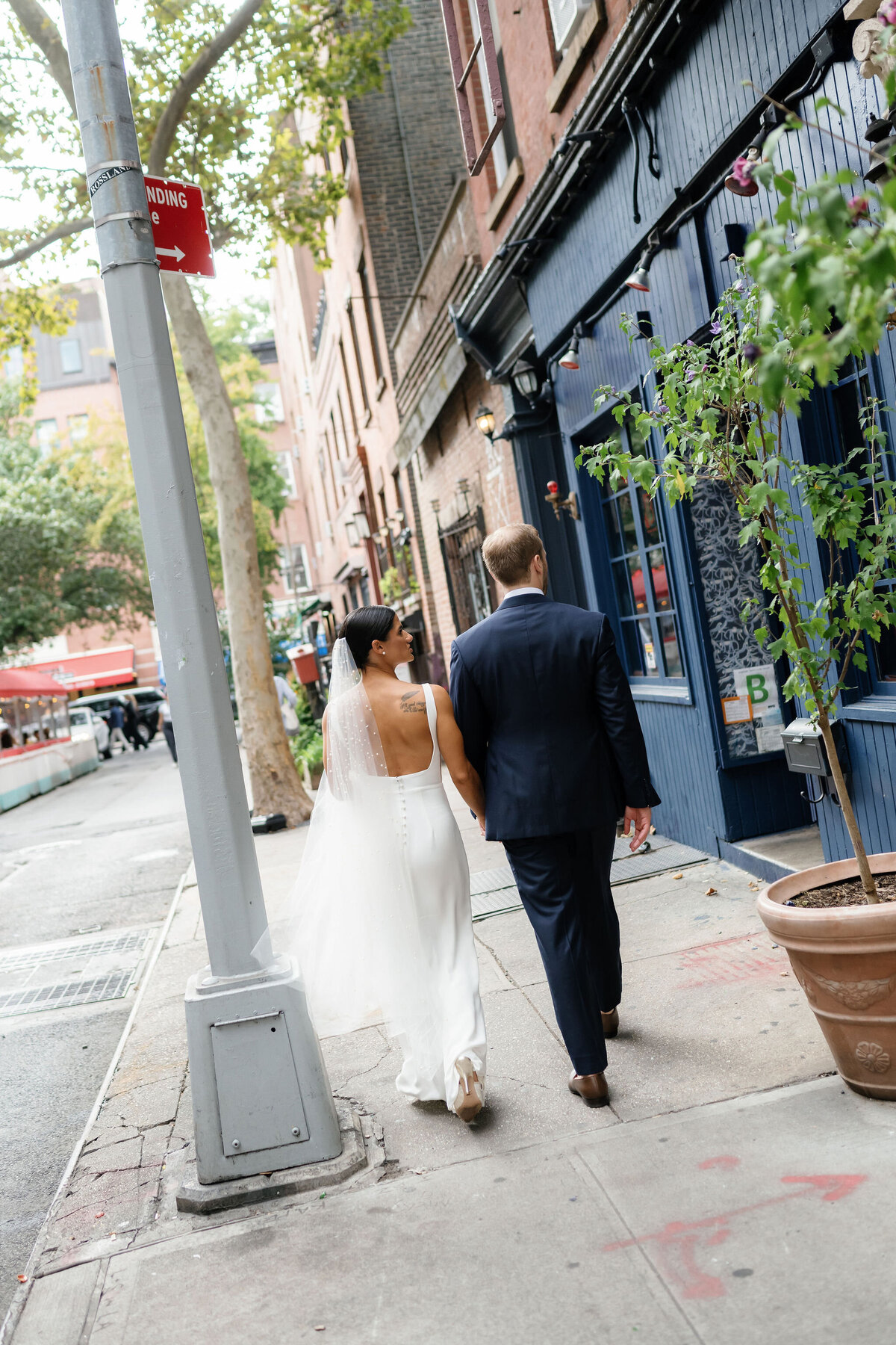 Bride & Groom Portrait by Lisa Blanche Photography