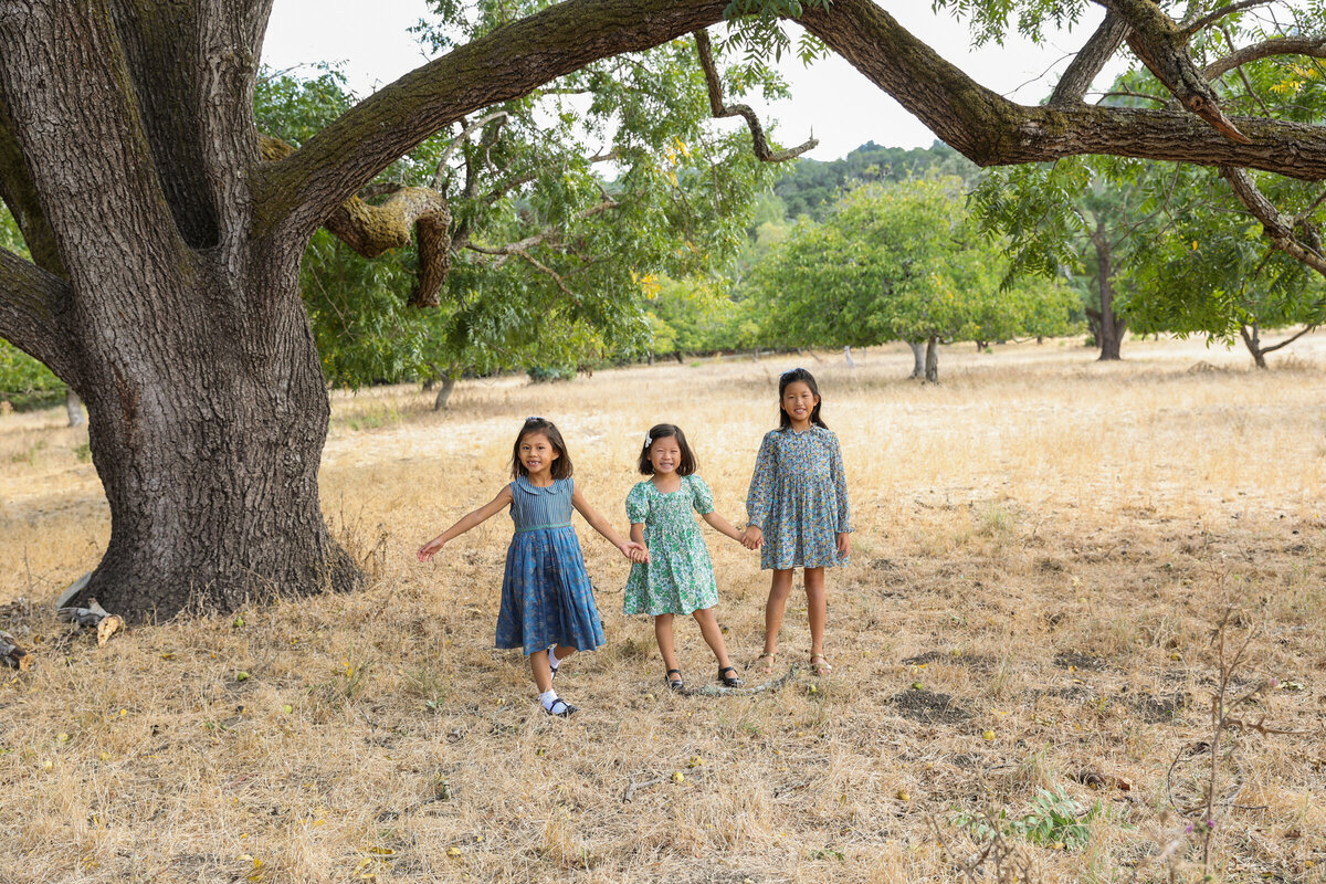 three daughters Portola Valley