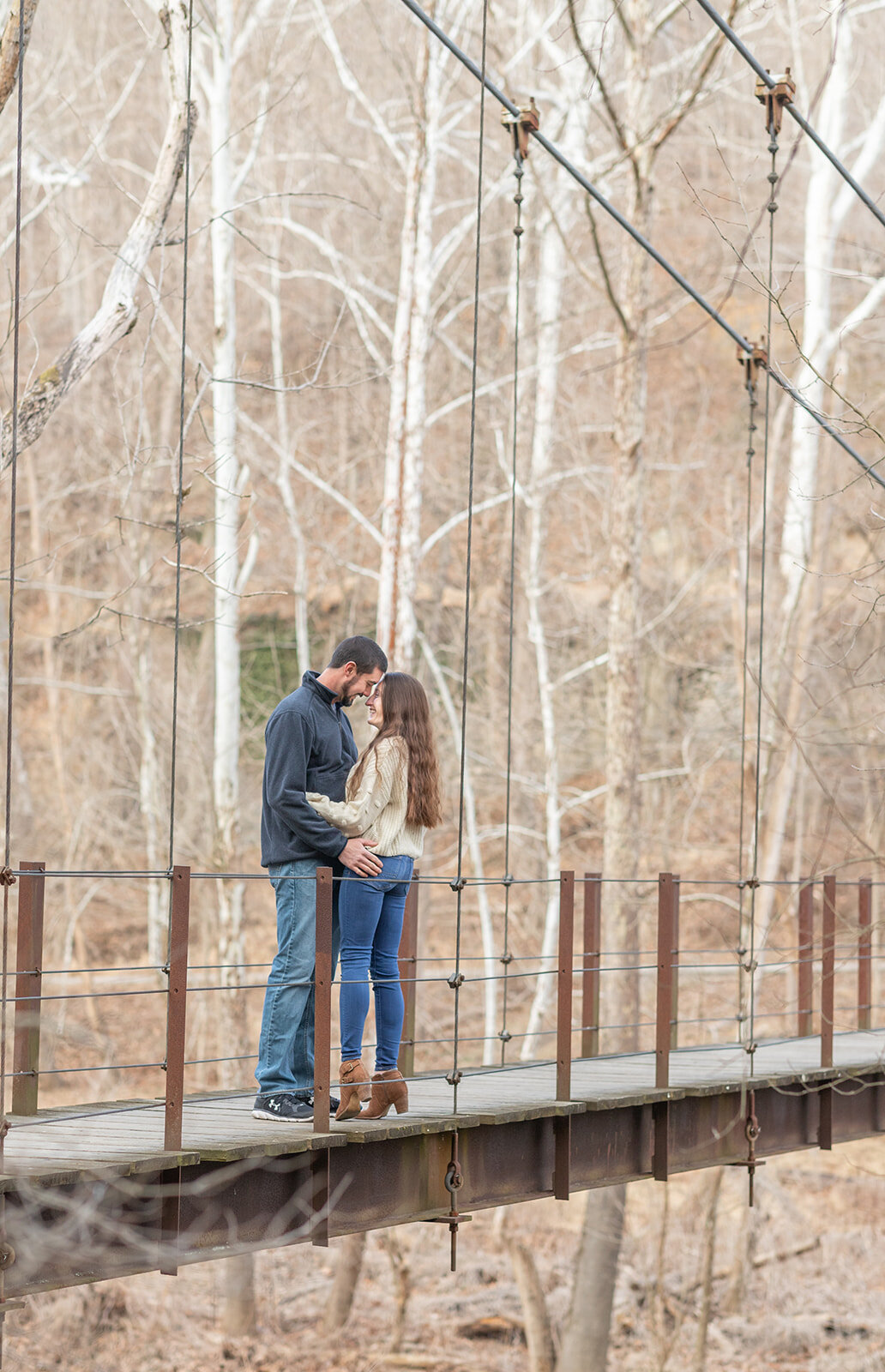 outdoor park engagement session