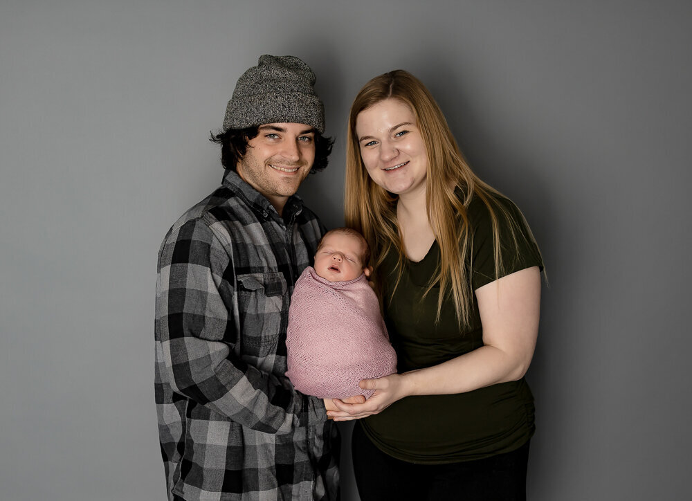 parent and Newborn photo
