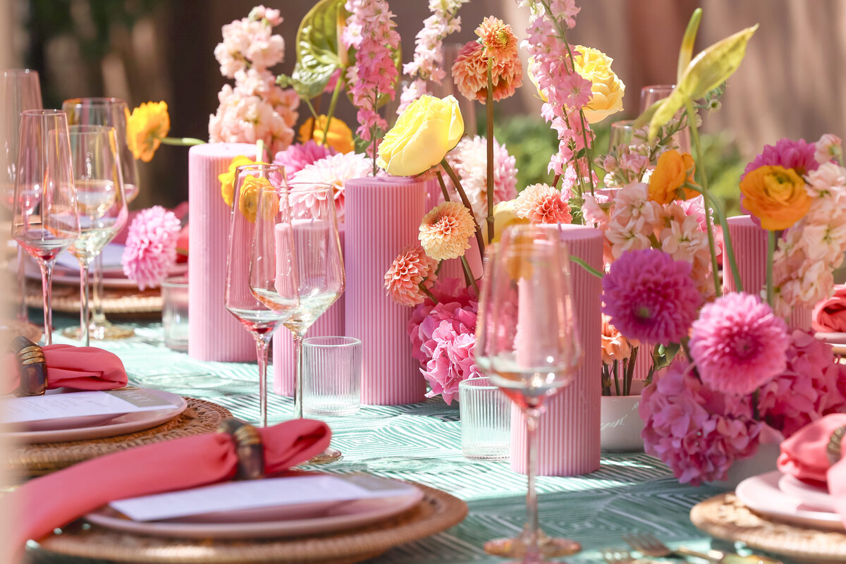 elegant tablescape