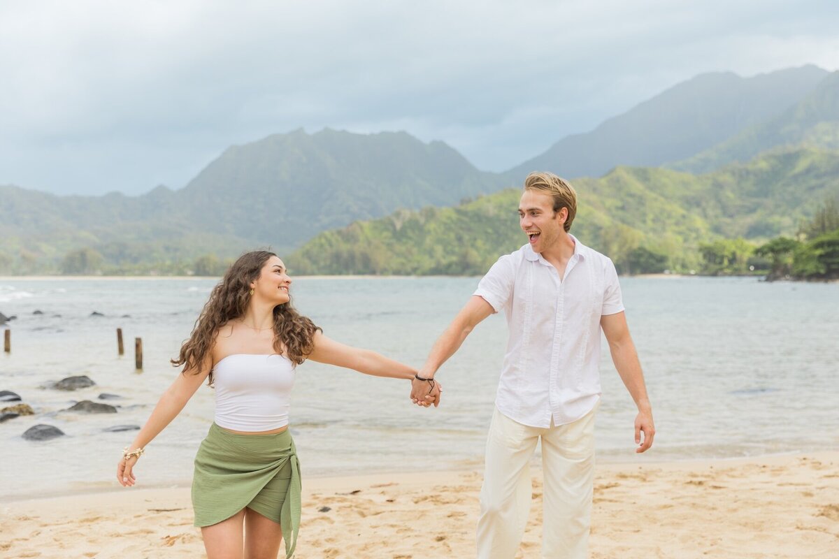 Engagement Photos by Karma Hill Photographer in Kauai