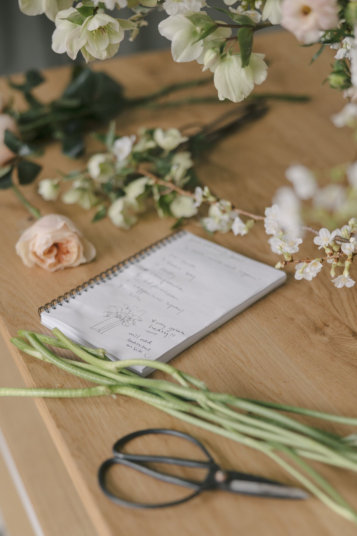 Kerianne Nelson Floral design studio Deborah Zoe Photography