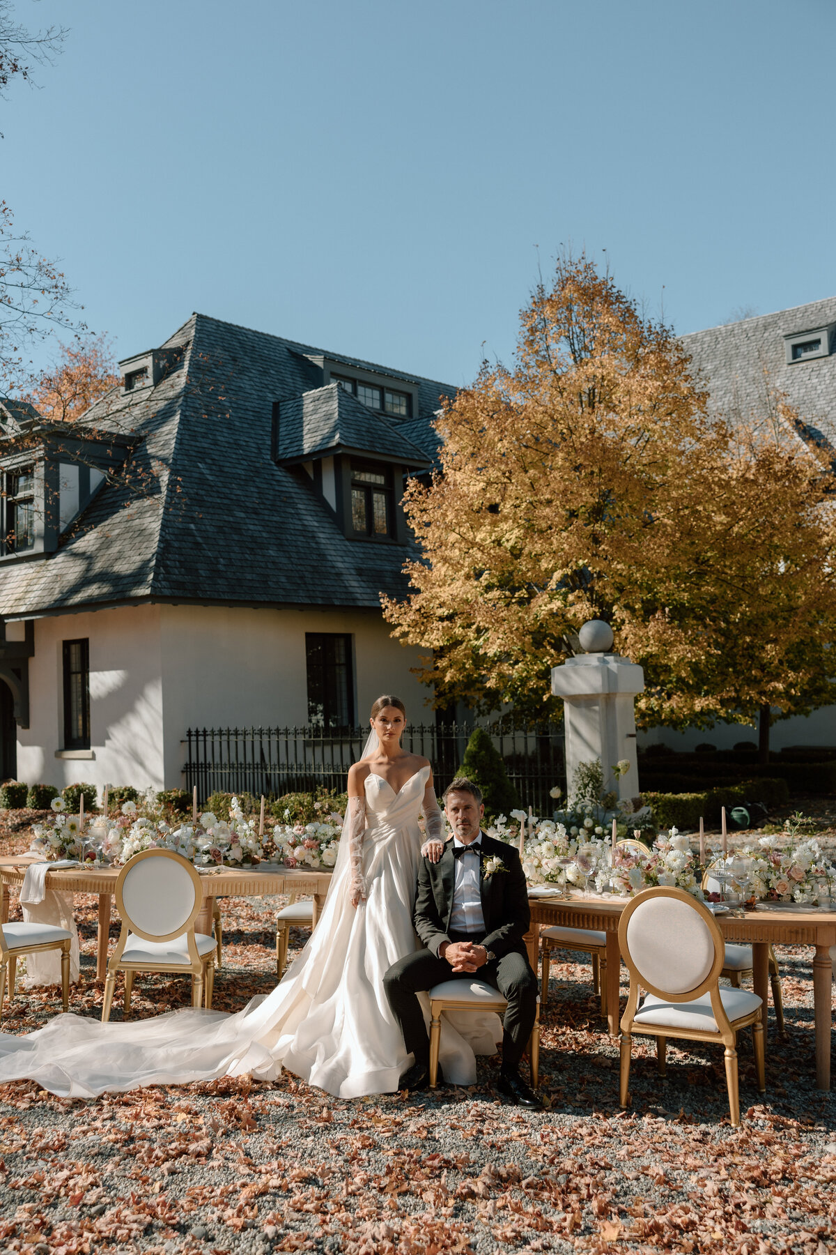 Tuxedo Park_ NY - Luxury Wedding Styled Shoot - Editorial Bridal 336