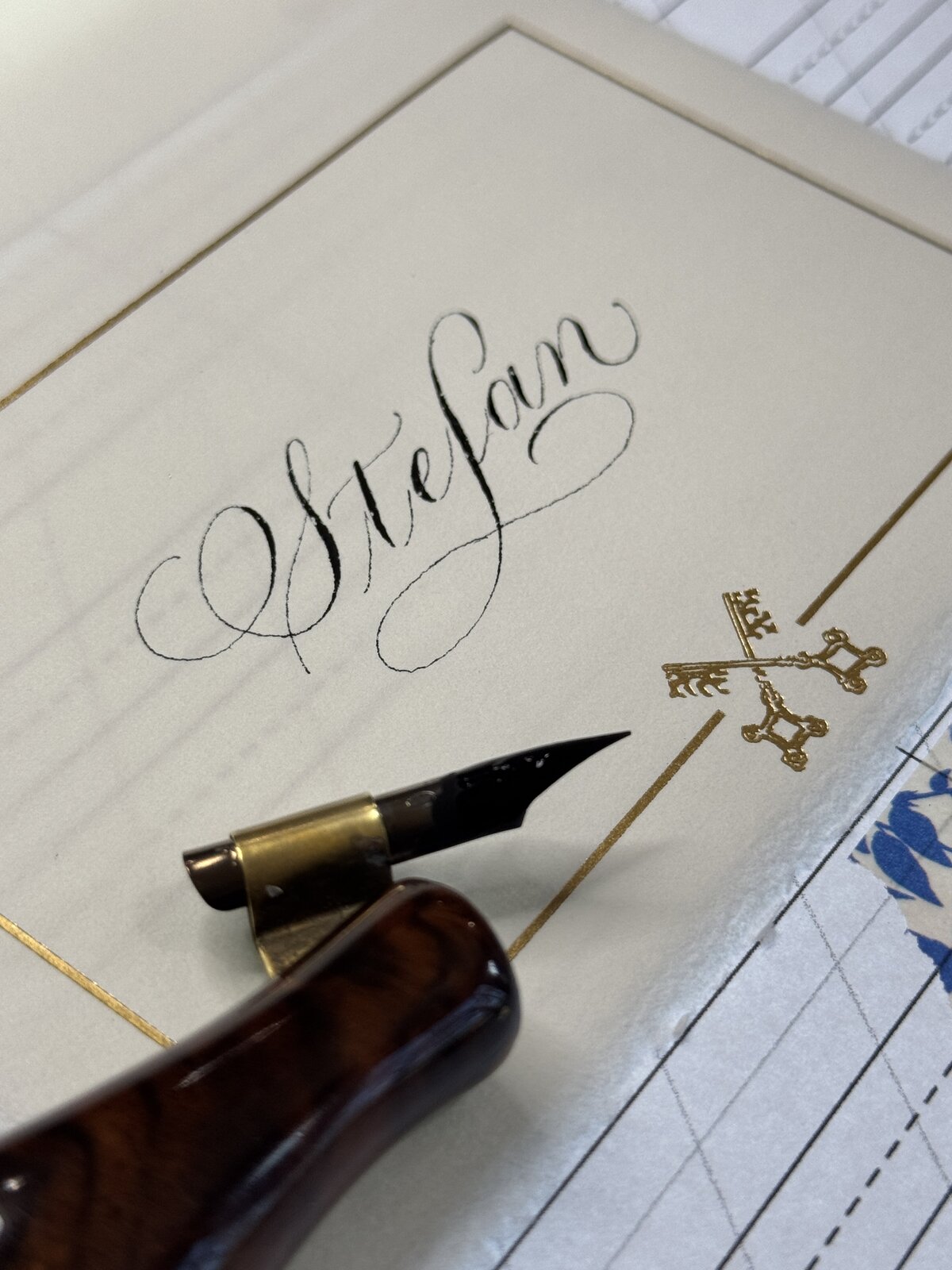 key border placecard