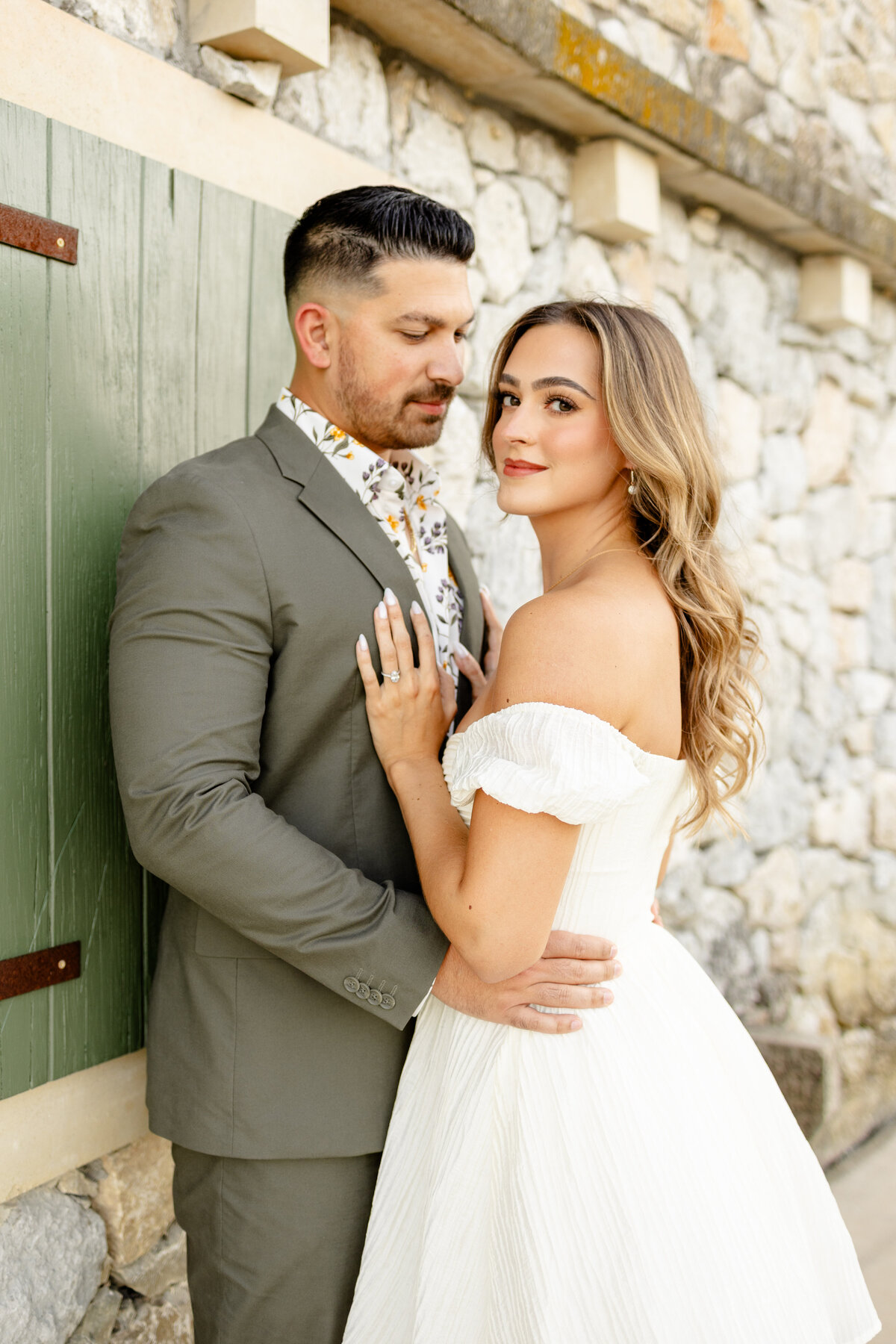 Adriatica Village Engagement Photos