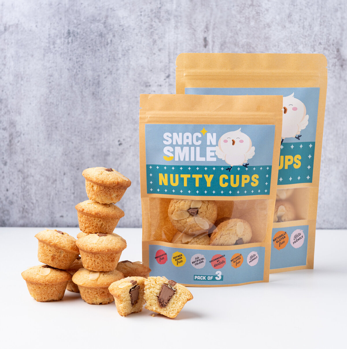 Omayah Atassi - Dubai Food Photograpehher and Food Stylist - Snac N Smile Nutty Cups