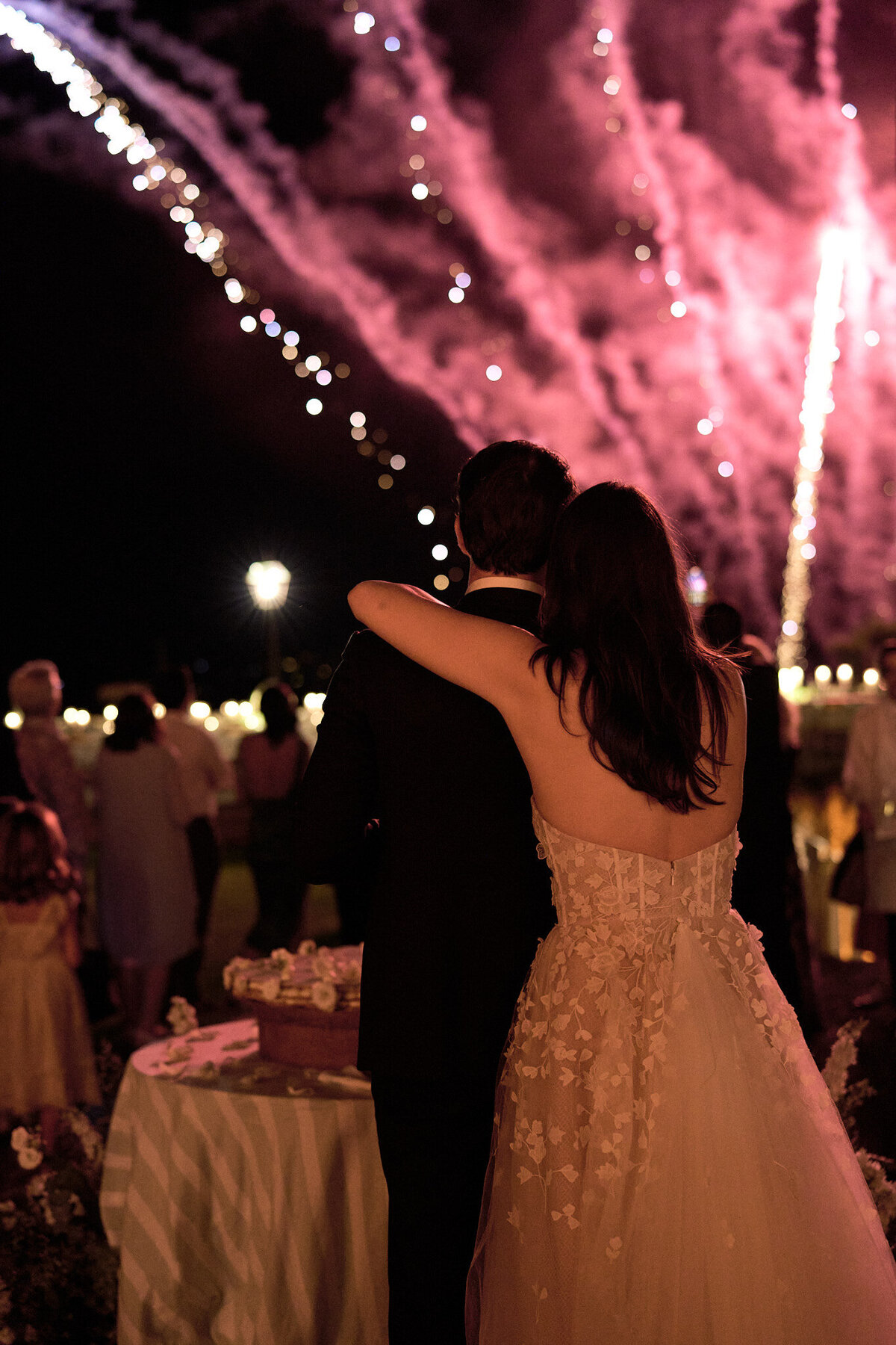 EDW-Destination wedding fireworks