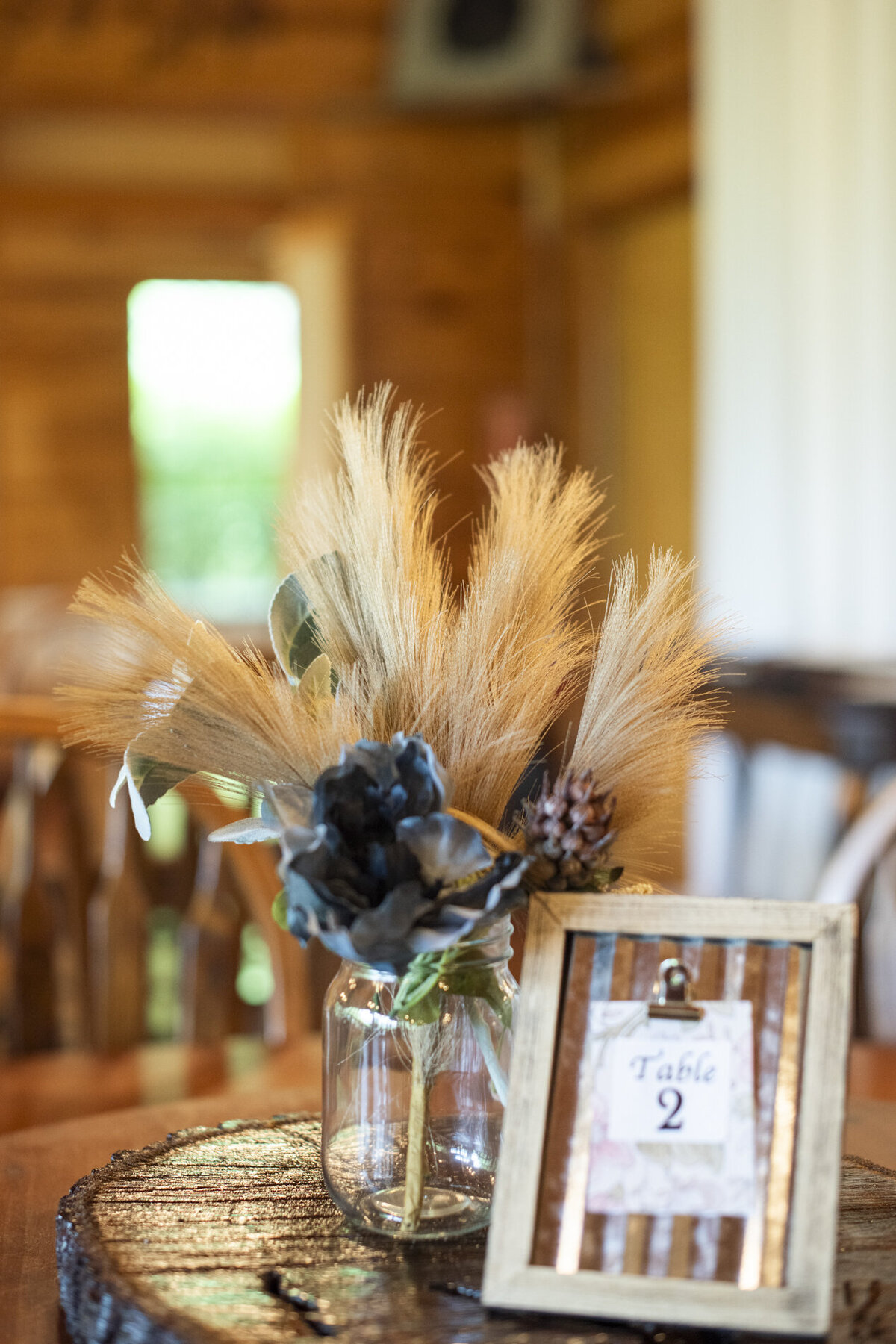 Wedding reception decor