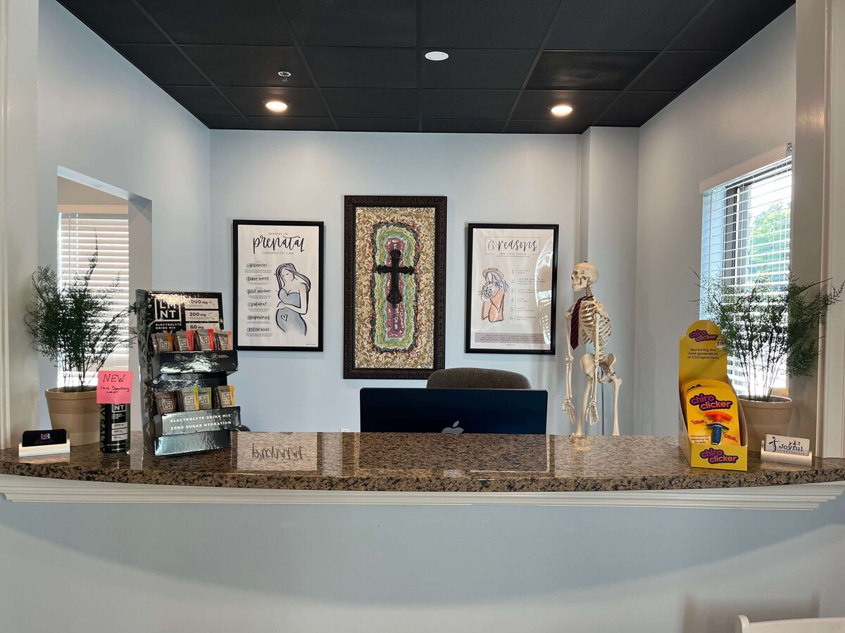 front office for Joyful Chiropratic 