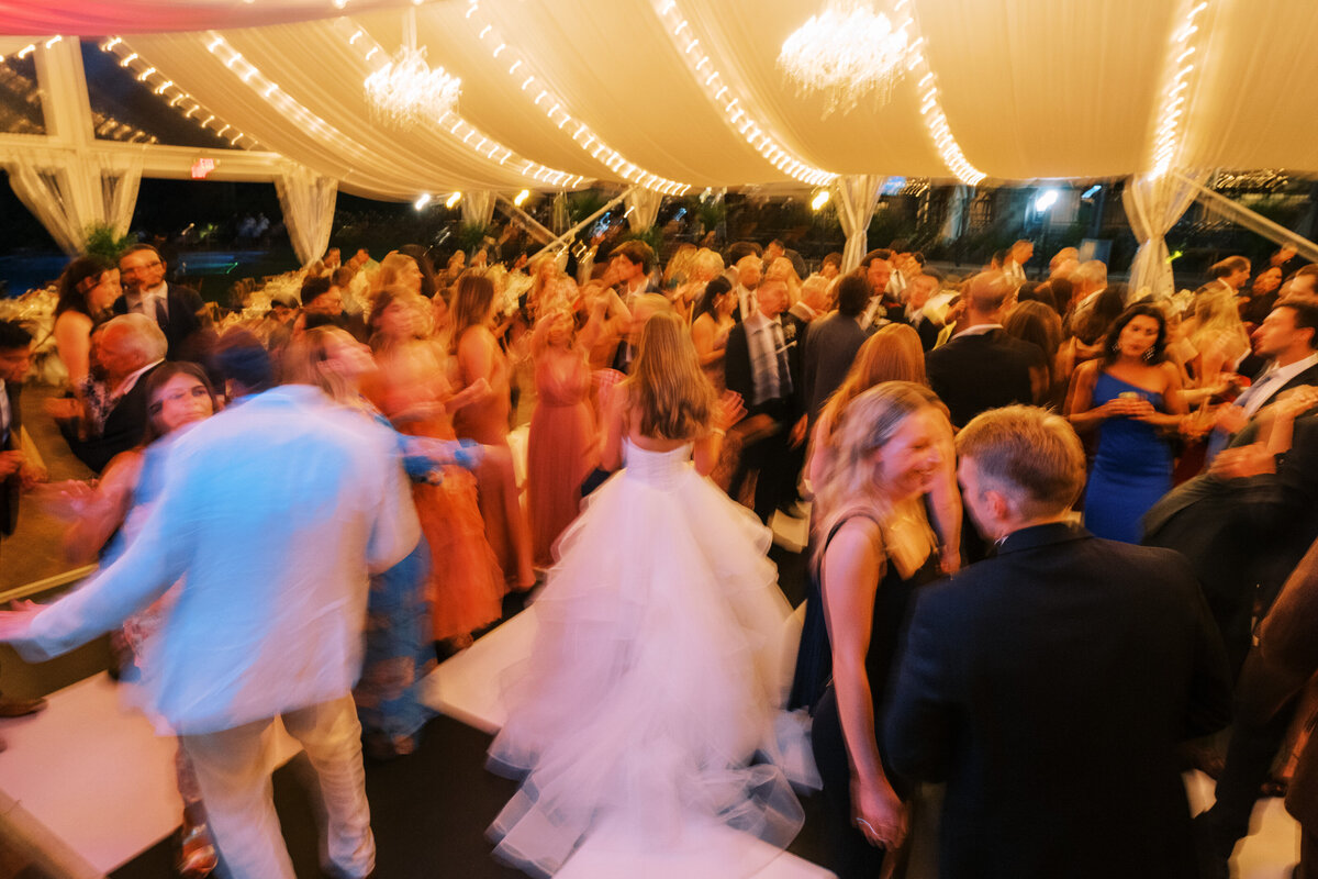 Best man jumps over six people laying down on dancefloor at Glen Foerd Estate in Philadelphia, PA